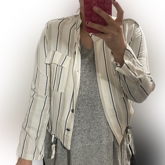 RAILS striped light jacket - Picture 2 of 5